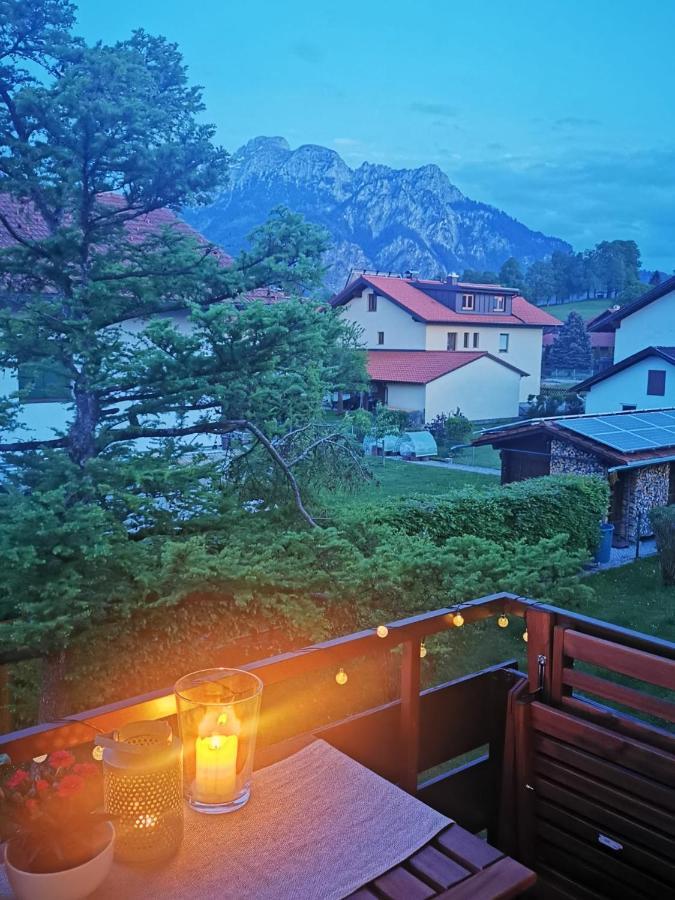 Ludwigslust - Ferienappartement Mit Bergblick 슈방가우 외부 사진