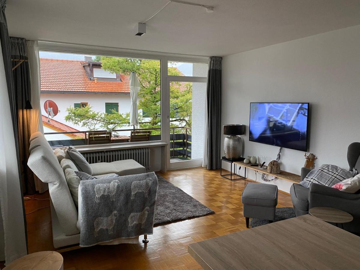 Ludwigslust - Ferienappartement Mit Bergblick 슈방가우 외부 사진