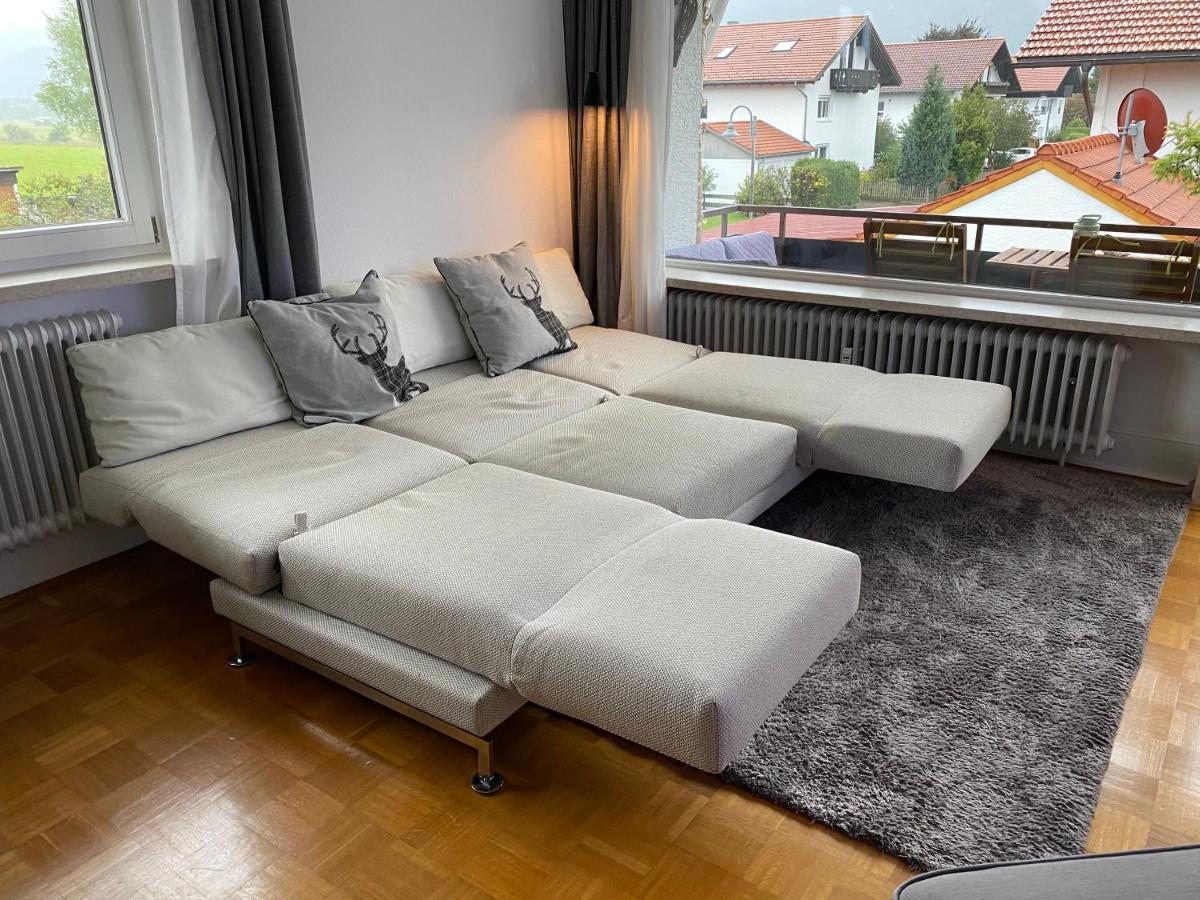 Ludwigslust - Ferienappartement Mit Bergblick 슈방가우 외부 사진